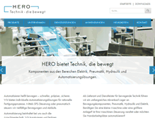 Tablet Screenshot of hero-hpi.de